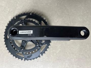 FSA CK-141SS 2 versnellingen Cannondale One crankset 170 mm disponible aux enchères