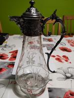 Carafe en verre avec couvercle en étain, Enlèvement