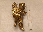 Gouden engel XLarge figuur, Antiek en Kunst, Ophalen of Verzenden