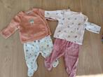 2 babypyjama's maat 50 Kiabi, Kiabi, Nacht- of Onderkleding, Jongetje of Meisje, Ophalen of Verzenden