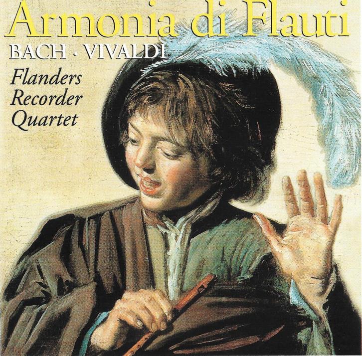 Armonia Di Flauti - Flanders Recorder Quartet Bach - Vivaldi, Cd's en Dvd's, Cd's | Klassiek, Ophalen of Verzenden