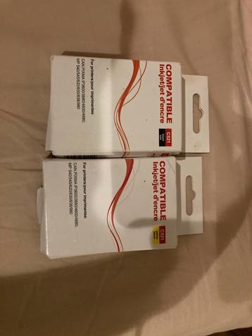 Lot voor gele en zwarte inktpatronen  beschikbaar voor biedingen