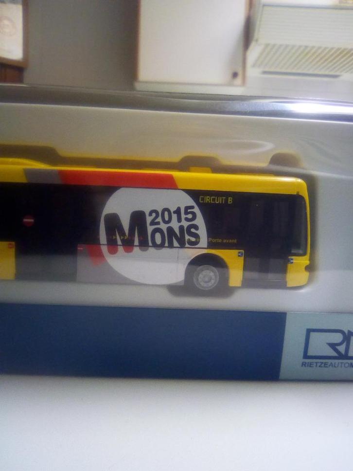 Vend bus Tec Mons circuit B Rietze, Hobby en Vrije tijd, Modeltreinen | H0, Nieuw, Overige typen, Gelijkstroom of Wisselstroom