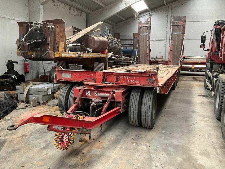 Gheysen & Verpoort Dieplader wagen R4030A Aanhangwagen diepl, Auto diversen, Aanhangers en Bagagewagens, Gebruikt