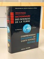 Dictionnaire des sciences de la Terre anglais-français livre, Comme neuf, Enlèvement ou Envoi, Sciences naturelles