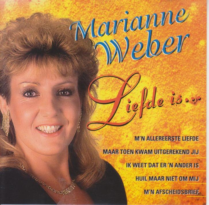 CD- Marianne Weber- Liefde is..., Cd's en Dvd's, Cd's | Nederlandstalig, Ophalen of Verzenden