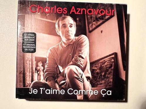 Charles Aznavour – Je T'aime Comme ça (3 CD), Cd's en Dvd's, Cd's | Franstalig, Zo goed als nieuw, Ophalen of Verzenden