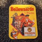 Vintage bierviltje Primus Haacht Bellewaerde Los Piratas, Verzamelen, Ophalen of Verzenden, Zo goed als nieuw, Viltje(s), Overige merken