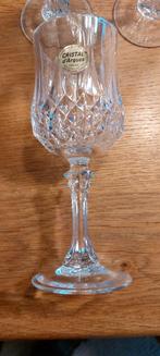 Glazen ( 11 witte wijn) Cristal d'Arques - model Longschamp, Enlèvement ou Envoi, Utilisé