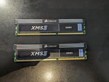 Corsair geheugen 2* XMS3 8GB (16GB total)
