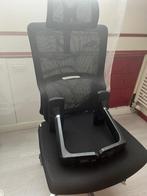 Chaise de Bureau Ergonomique mfavour, Ophalen, Zwart, Nieuw, Bureaustoel