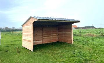 Schuilhok 3x5 in massief Douglashout beschikbaar voor biedingen