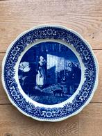 Authentiek Boch wandbord, 34cm, Antiek en Kunst, Antiek | Wandborden en Tegels, Ophalen of Verzenden