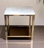 Vintage luxe bijzettafel Belgochrom, Ophalen, Vintage regency