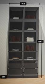 Pax kleerkasten 236/50cm , 2 stuks beschikbaar., Ophalen, Gebruikt