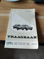 vraagbaak Opel Ascona -Manta, Auto diversen, Handleidingen en Instructieboekjes, Ophalen of Verzenden