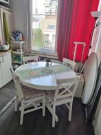 IKEA Ingatorp Uitschuifbare Eettafel zonder stoelen, Huis en Inrichting, Tafels | Eettafels, Gebruikt, Ophalen