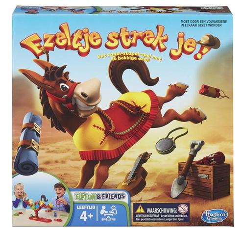 Spel Ezeltje Strek je! Hasbro, Hobby & Loisirs créatifs, Jeux de société | Jeux de plateau, Comme neuf, Trois ou quatre joueurs