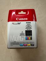 Canon CLI-551 PIXMA originele inkt NIEUW, Nieuw, Cartridge, Canon, Ophalen of Verzenden