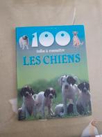 Livre 100 infos à connaître sur les chiens, Livres, Animaux & Animaux domestiques, Comme neuf, Chiens, Enlèvement ou Envoi