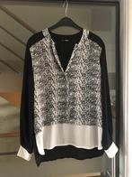 Nieuwe bloes zwart met wit maat medium merk Ciminy, Neuf, Taille 38/40 (M), Enlèvement ou Envoi, Ciminy