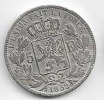 België: 5 frank 1852 FR (= morin 42), Verzenden, Zilver, Losse munt, Zilver
