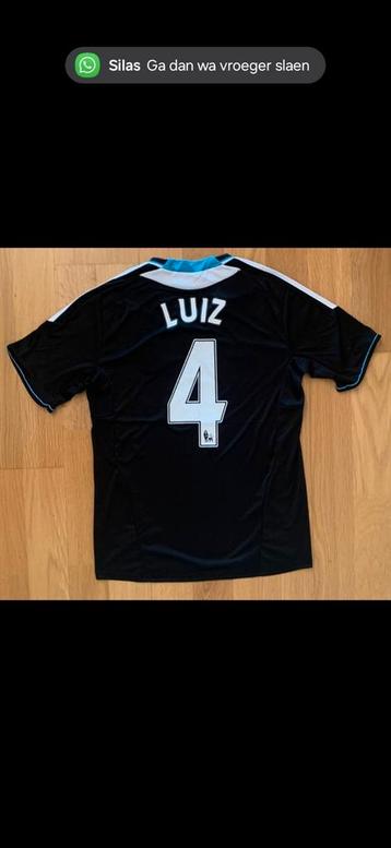 David Luiz Chelsea FC 2014/15 Third Jersey  – Size M  beschikbaar voor biedingen