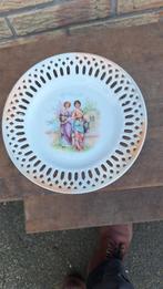 Decoratief porseleinen bord, Antiek en Kunst, Ophalen