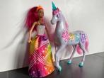 Barbie + paard Dreamtopia, Enlèvement, Utilisé, Barbie