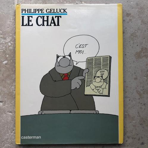 Le Chat de Philippe Geluck, Boeken, Stripverhalen, Gelezen, Ophalen of Verzenden