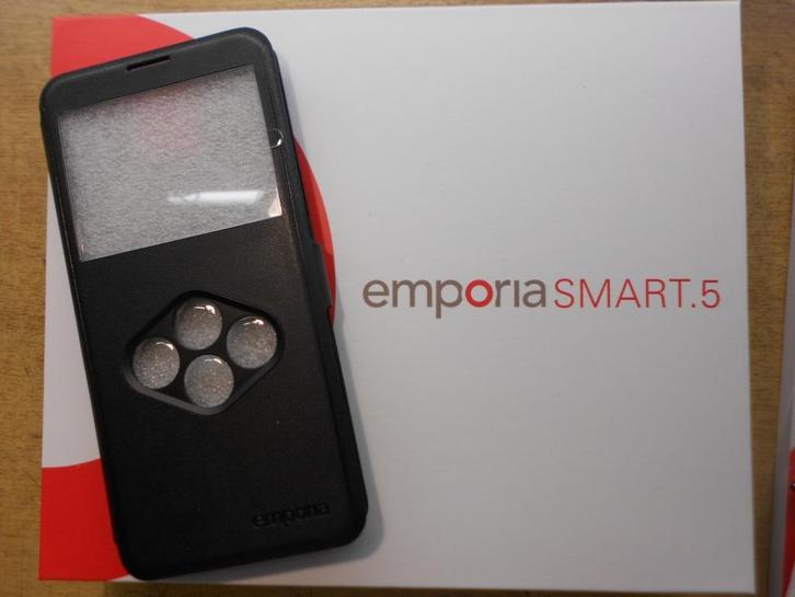 Emporia Smart 5 > Smartcover, Telecommunicatie, Mobiele telefoons | Hoesjes en Screenprotectors | Overige merken, Nieuw, Frontje of Cover