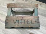 Houten krat Vittel, Ophalen