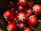 Kerstballen rood / bordeaux, Diversen, Kerst, Ophalen, Zo goed als nieuw