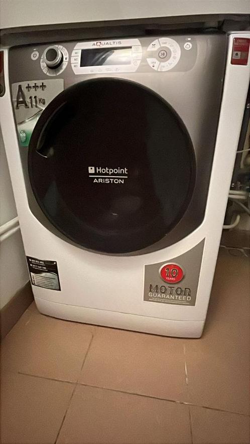 Sèche-linge Hotpoint Ariston Aqualtis – 9 kg – Condensation, Elektronische apparatuur, Droogkasten, Gebruikt, Ophalen