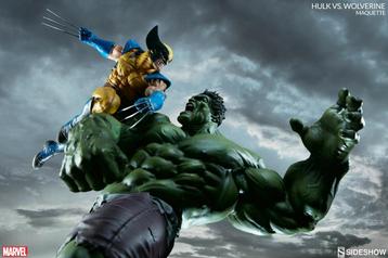 Wolverine Vs. Hulk Sideshow Collectibles beschikbaar voor biedingen