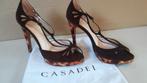 704A* Casadei - luxe sandales ht gamme cuir (37,5), Escarpins, Porté, Casadei, Autres couleurs