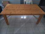 Massief hout eettafel, Huis en Inrichting, Ophalen, Zo goed als nieuw