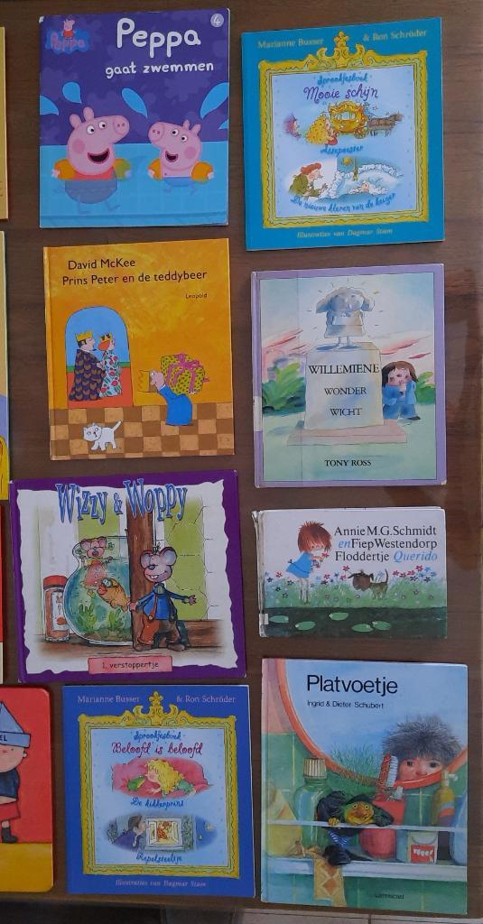 18 kinderboeken, Boeken, Kinderboeken | Jeugd | onder 10 jaar, Gelezen, Sprookjes, Ophalen of Verzenden