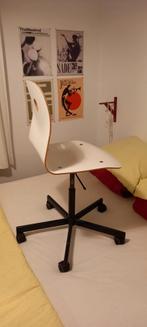 Witte bureaustoel Ikea kind., Huis en Inrichting, Bureaustoelen, Ophalen, Gebruikt, Wit, Bureaustoel
