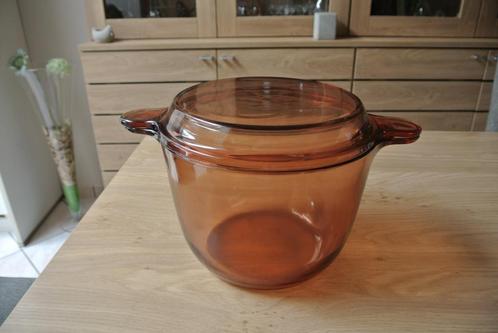 Grote Pyrex steelpan „Vision Corning” jaren 70 - 80, Huis en Inrichting, Keuken | Potten en Pannen, Nieuw, Kookpan of Snelkookpan