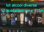 2 lots de bouteilles d alcool nouvel prix indiqué, Diversen, Ophalen