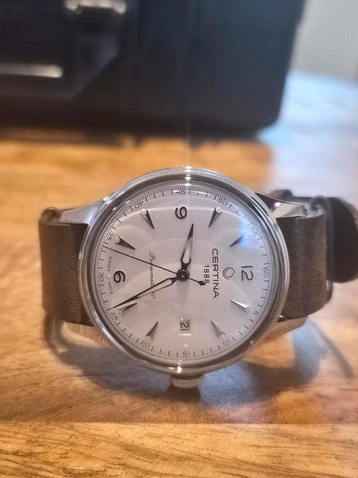 DS Powermatic 80, Handtassen en Accessoires, Horloges | Antiek