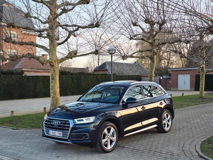 AUDI Q5 2.0 TDI QUATTRO 2017 FULL OPTION, Auto's, Audi, Particulier, Q5, Centrale vergrendeling, Elektrische buitenspiegels, Keyless entry
