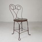 Sierlijke stalen Amerikaanse ijssalon stoel, jaren 40, Enlèvement ou Envoi