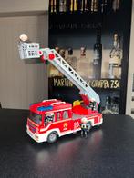 Playmobil brandweer ladderwagen, Ophalen