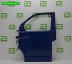 Volkswagen Transporter T5 ('03-'09) Voorportier links blauw, Gebruikt, Ophalen of Verzenden, Volkswagen, Links