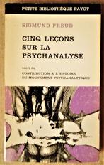 Cinq leçons sur la Psychanalyse ... - 1969 - Sigmund Freud, Boeken, Psychologie, Gelezen, Sigmund Freud, Sociale psychologie, Verzenden
