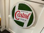 Oud Castrol reclamebord, Ophalen of Verzenden, Gebruikt, Reclamebord