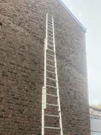 Aluminium ladder 3 elementen van 2 meter 75 - 3x10 treden, Doe-het-zelf en Bouw, Ladders en Trappen, Ophalen, Gebruikt, Ladder