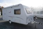 Mooie 4pers.Capron met mover, luifel, fietsrek, MTM 1050kg, Caravans en Kamperen, Bedrijf, Treinzit, Dwarsbed, Mover